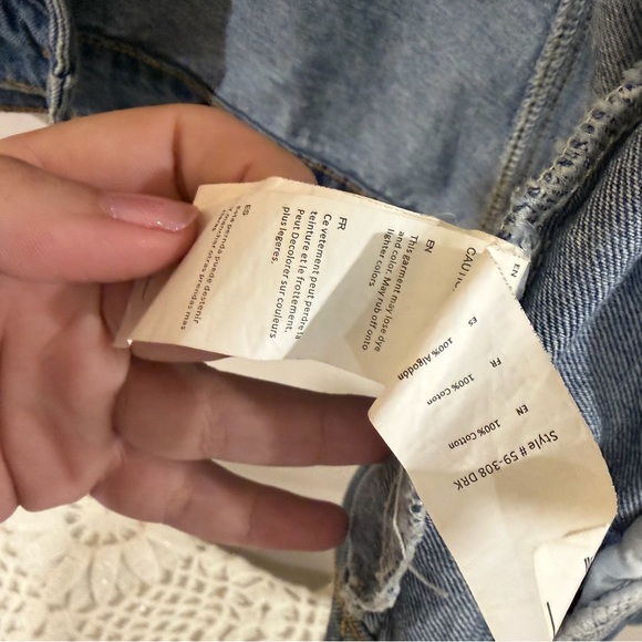 Vintage Streetwear Society Light Blue Denim Jacket - Picture 7 of 13